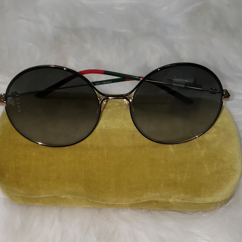 GUCCI ROUND 0395S SUNGLASSES - Picture 3 of 8